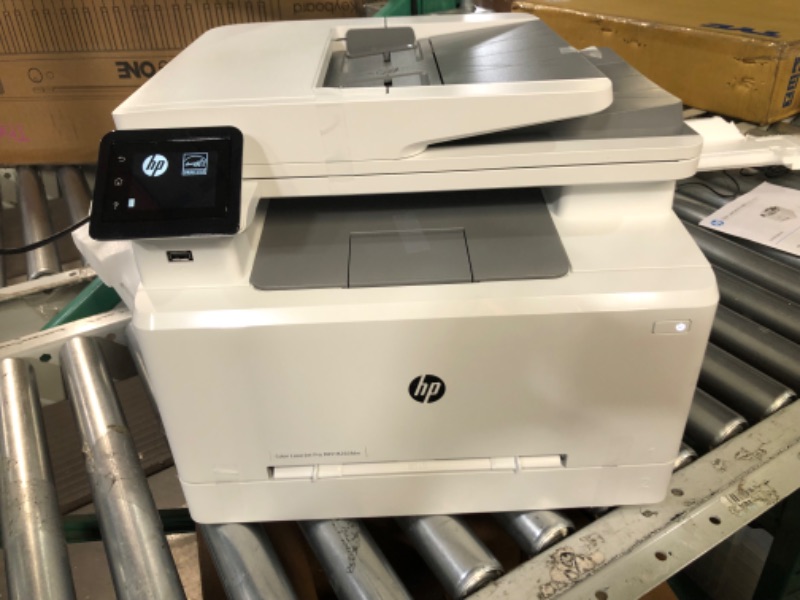 Photo 8 of HP Color LaserJet Pro M283fdw Wireless All-in-One Laser Printer, Remote Mobile Print, Scan & Copy,