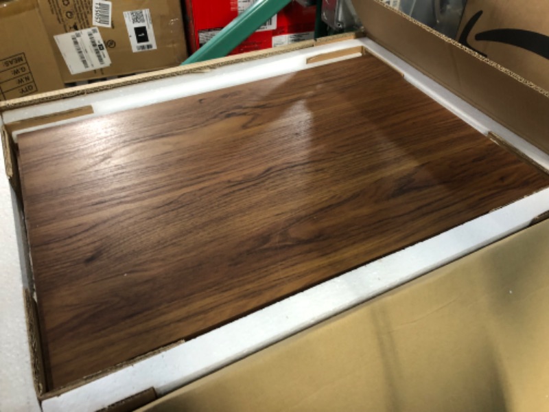 Photo 3 of Modway Render 23.5" Bathroom Vanity in Walnut (Sink Basin Not Included)