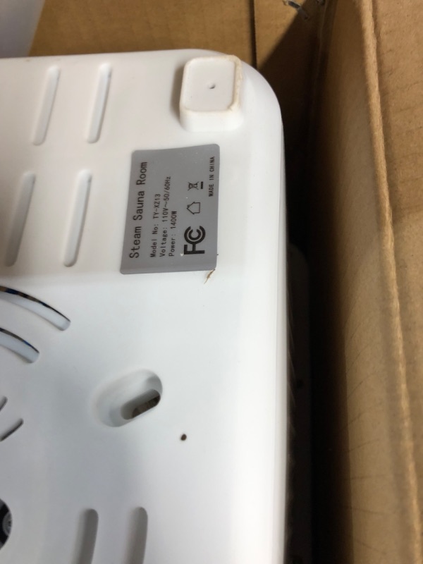 Photo 1 of **NONREFUNDABLE**FOR PARTS OR REPAIR**SEE NOTES**
COSVALVE Full Size Portable Steam Sauna Kit Size 35.45L*35.45W*70.87''H)
