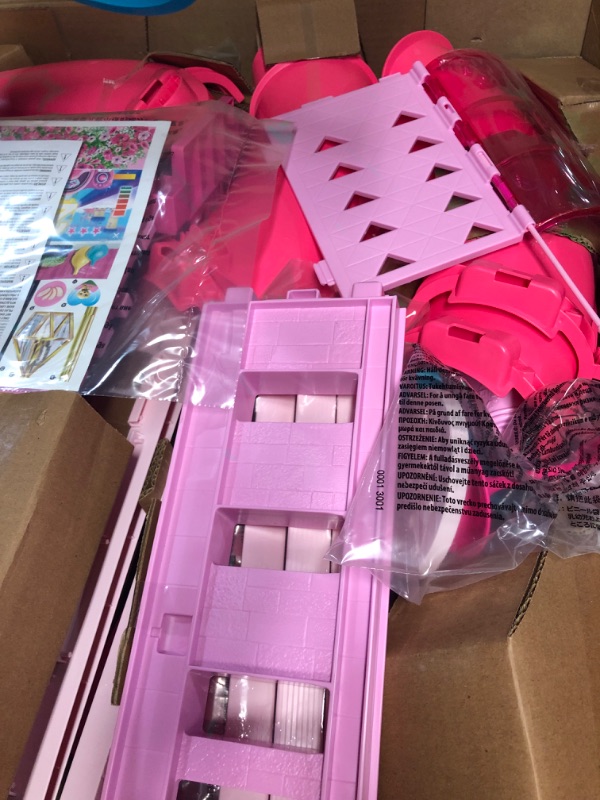 Photo 2 of Barbie Dreamhouse 2023, Pool Party Doll House with 75+ Pieces and 3-Story Slide