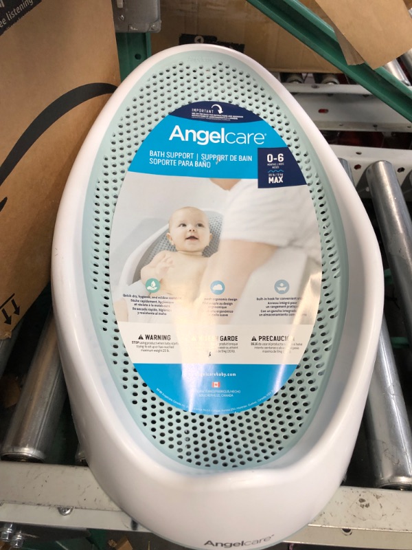 Photo 2 of Angelcare Baby Bath Support, Blue