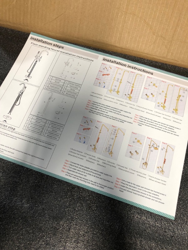 Photo 1 of MOSSON Outdoor Shower Fixtures SUS304 Outdoor Shower Faucet Kit Stainless Steel 8 Inch