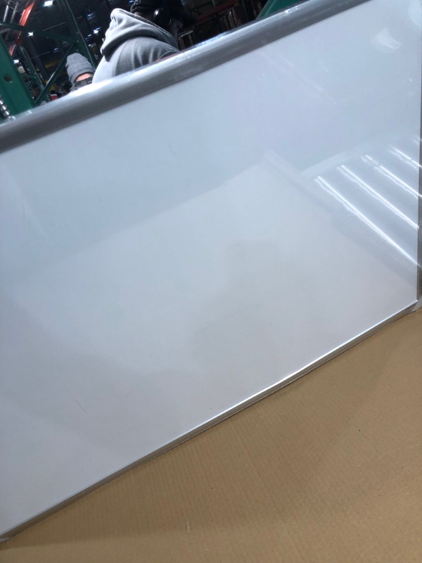 Photo 1 of U Brands Magnetic Dry Erase Board, 23 x 35 Inches, Silver Aluminum Frame (291U00-01)