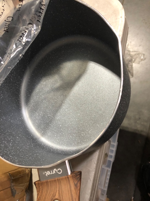 Photo 6 of **MINOR DAMAGE SEE NOTES
Cyrret Pots and Pans Set, Nonstick Cookware Set - 10 Piece Granite Kitchen Cookware Sets, 