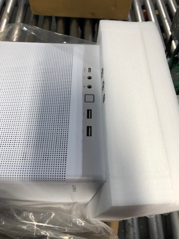 Photo 1 of ASUS Prime AP201 33-Liter MicroATX White case with Tool-Free Side Panels