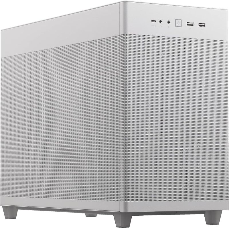 Photo 4 of ASUS Prime AP201 33-Liter MicroATX White case with Tool-Free Side Panels