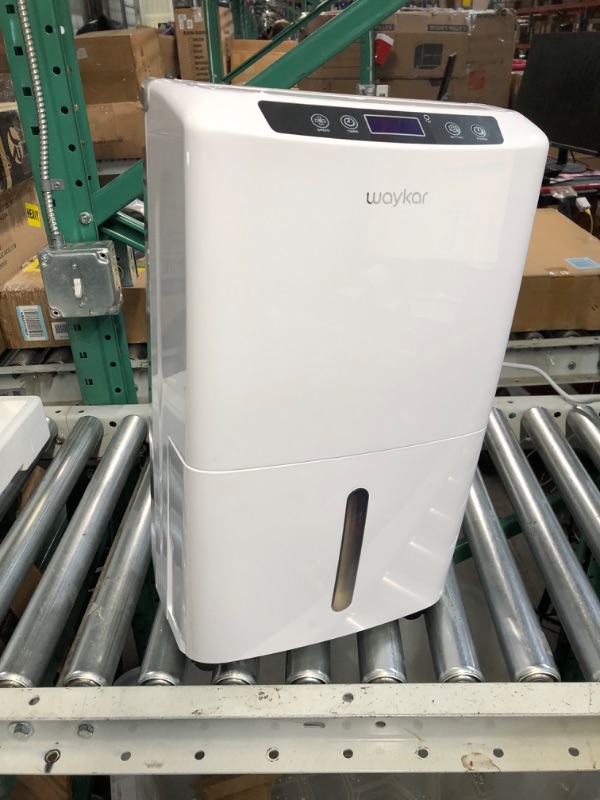 Photo 1 of ***USED - POWERS ON - UNABLE TO TEST FURTHER***
Waykar 2000 Sq. Ft Dehumidifier for Home and Basements
