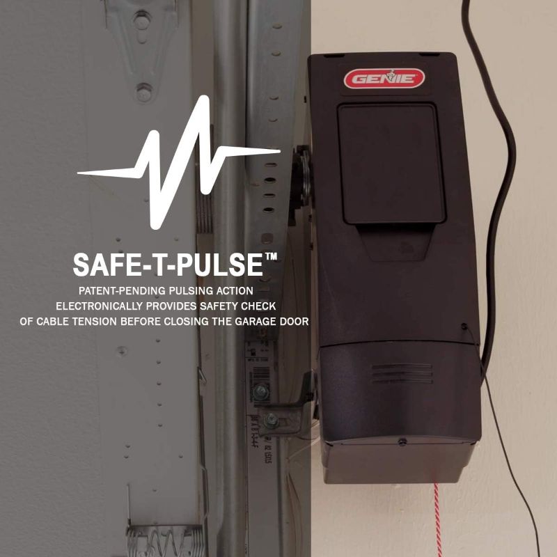 Photo 1 of (READ FULL POST) Genie B6172H Wall Mount Smart Garage Door Opener, Black & GUK-R Wireless Universal 