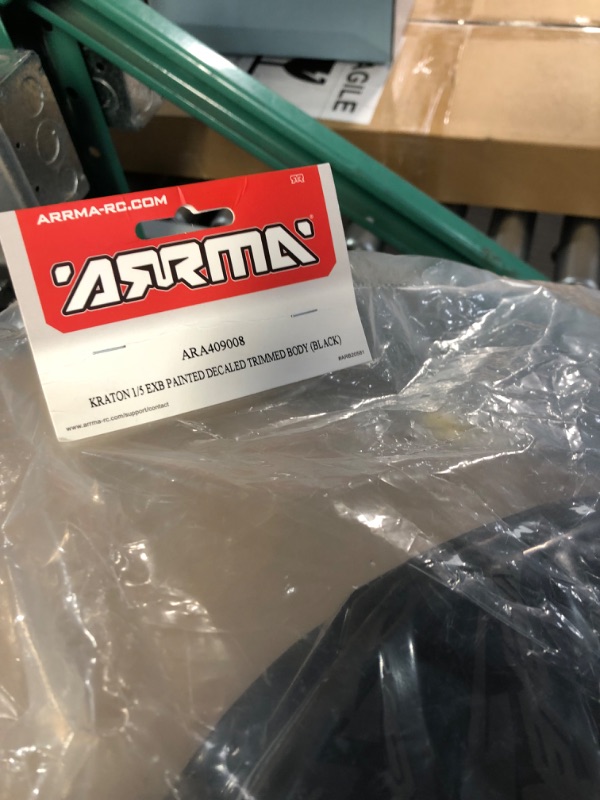 Photo 1 of ARRMA 1/5 Painted Body, Black: KRATON 4X4 8S EXB, ARA409008