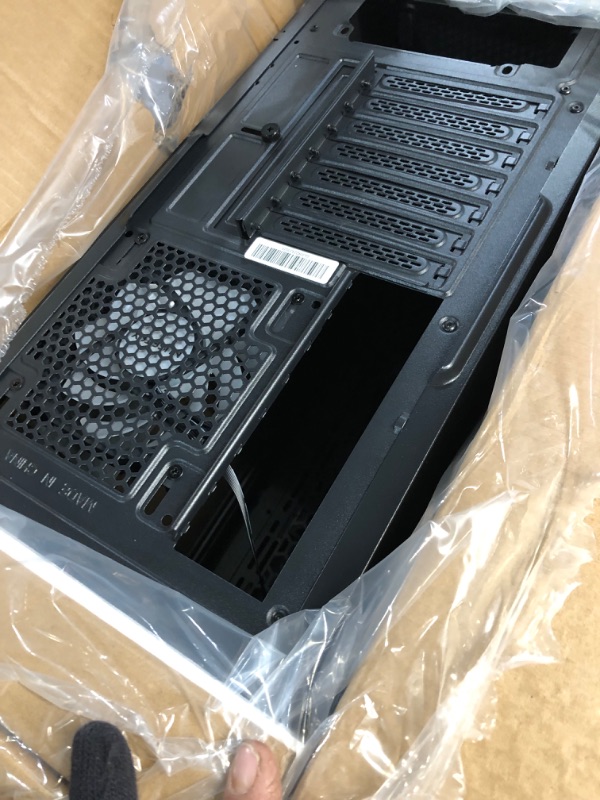 Photo 3 of MUSETEX 6 PWM ARGB Fans Pre-Installed Mid-Tower ATX PC Case, 