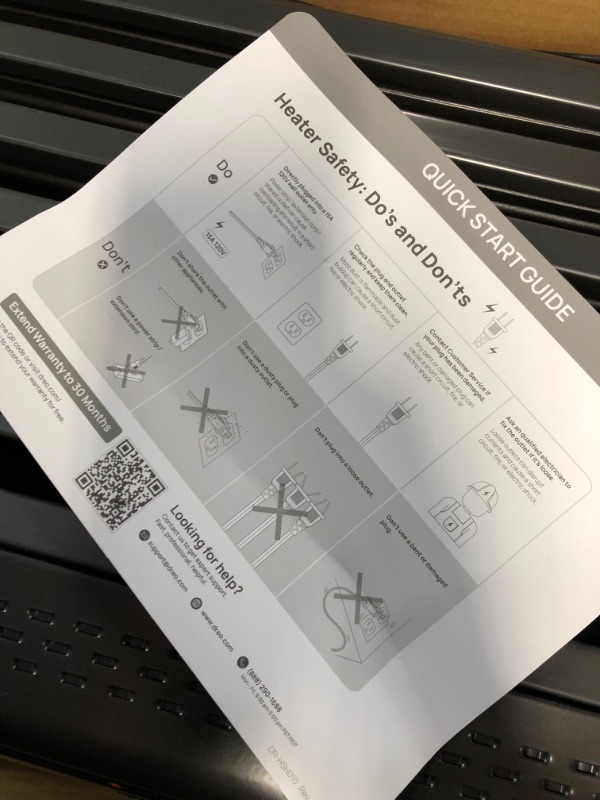 Photo 3 of *Parts Only* Dreo Oil Filled Radiator, Electric Radiant Heaters for indoor use Large Room