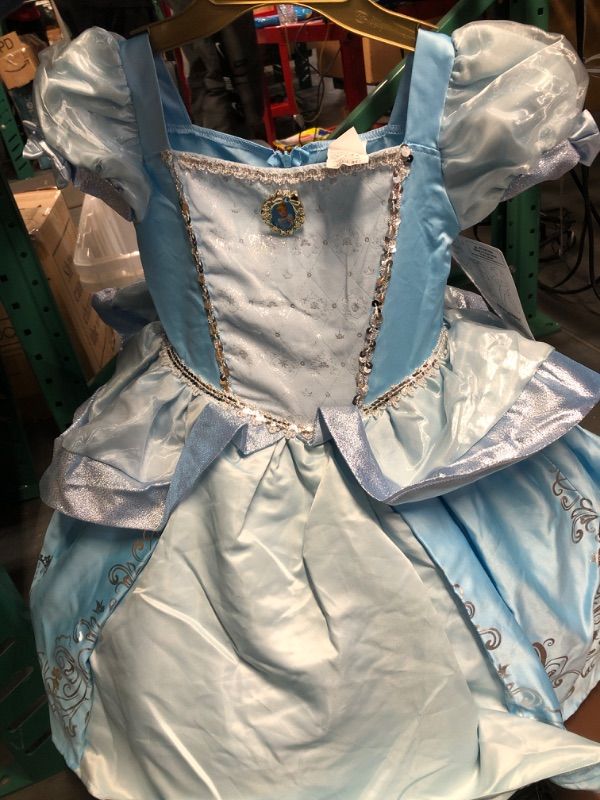 Photo 2 of Disney Princess Disney 100 Cinderella Dress Costume for Girls size S 4-6x