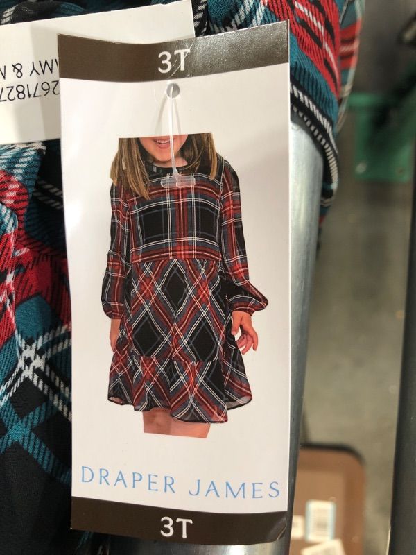 Photo 1 of Draper James Girls dress size 3T blk/red