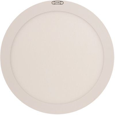 Photo 1 of 11 in. 12.5-Watt Dimmable White Integrated LED Edge-Lit Round Flat Panel Flush Mount Ceiling Light Color Changing