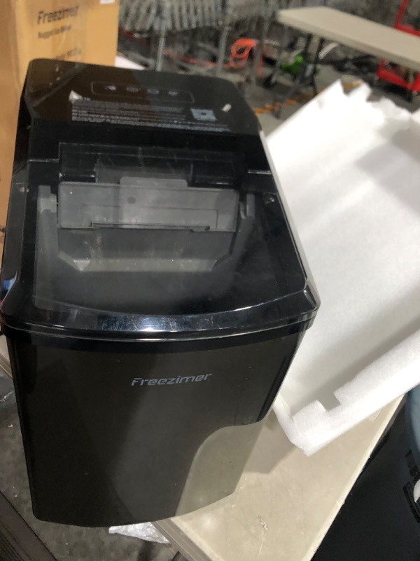 Photo 1 of **MSSING SCOOP AND ICE TRAY-STOCK PHOTO FOR REFERENCE**
Freezimer DreamiceX2 | Nugget Ice Maker Countertop 33lbs/24h Nugget Ice Stainless Black 1