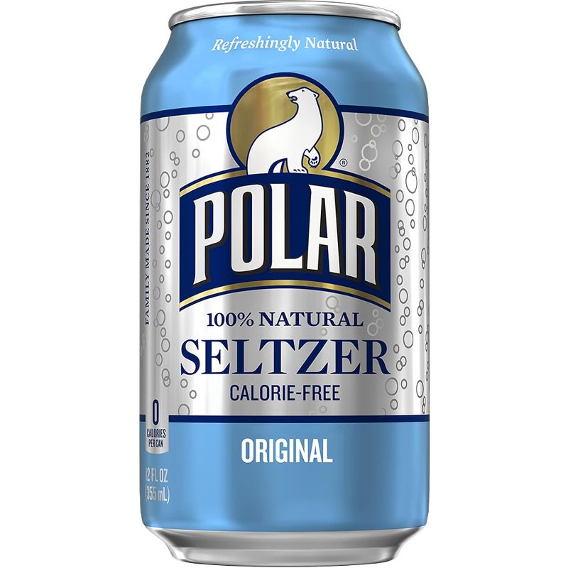 Photo 1 of ***USED - OUT OF THE PACKAGING***
Polar Seltzer Water Original, 12 fl oz cans,12 pack