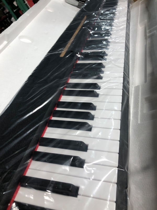 Photo 1 of Fesley 88 Key Keyboard Piano with Semi-Weighted Keys Black