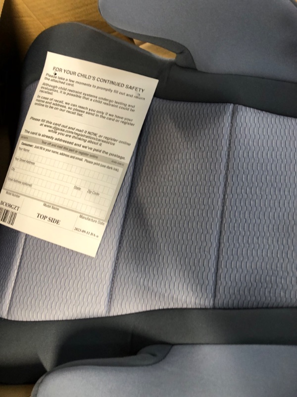 Photo 3 of Cosco Topside Booster Car Seat, Extra-Plush pad, Organic Waves