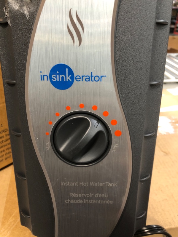 Photo 3 of InSinkErator HOT250 Instant Hot and Cold Water Dispenser System Nickel