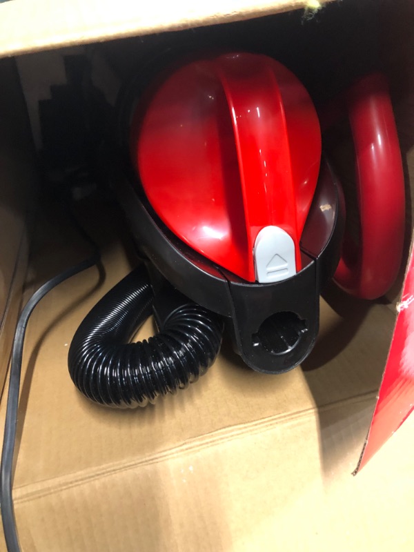 Photo 3 of ***USED - UNABLE TO TEST***
Dirt Devil Endura Lite Bagless Vacuum Cleaner, Small Upright for Carpet and Hard Floor, Lightweight, UD20121PC, Red