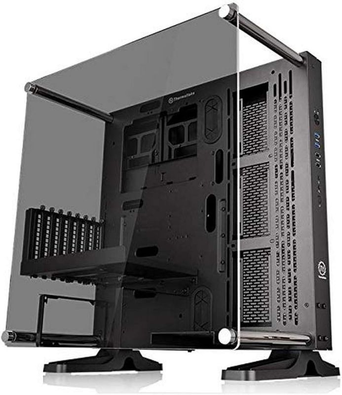 Photo 1 of Thermaltake Core P3 ATX Tempered Glass Gaming Computer Case Chassis, 