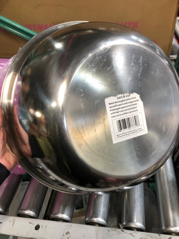 Photo 3 of 10.75 Qt. Stainless Steel Mixing Bowl