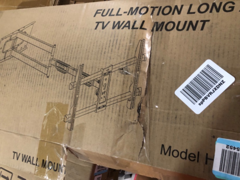 Photo 2 of FORGING MOUNT Long Arm TV Mount Full Motion Wall Mount TV Bracket 