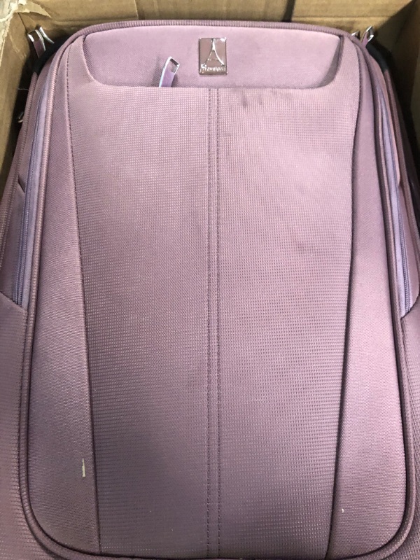 Photo 2 of (READ NOTES) Travelpro Maxlite 5 Softside Expandable Upright 2 Wheel Luggage, Lightweight Suitcase, Men and Women, Dusty Rose Pink, Carry-On 22-Inch Carry-on 22-Inch Dusty Rose Pink