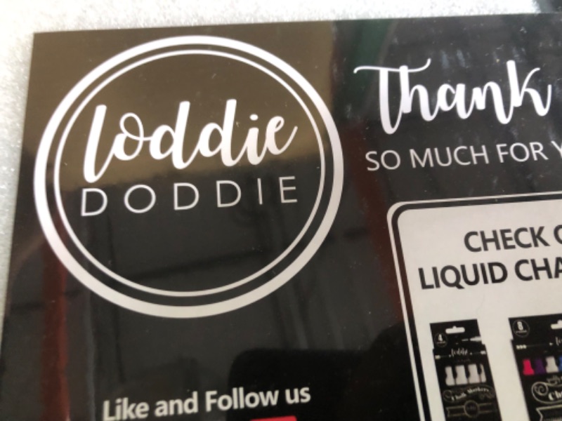 Photo 3 of Loddie Doddie Magnetic Chalkboard 24x36