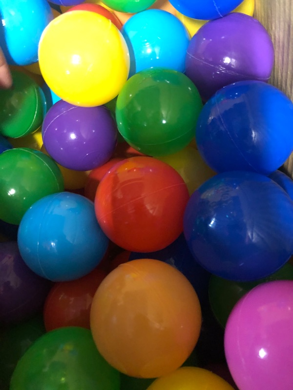 Photo 3 of **PLASTIC BALLS ONLY**  Playz Toddler Playhouse Jungle Gym Play Tent and 500 Ball Pit Balls Bundle