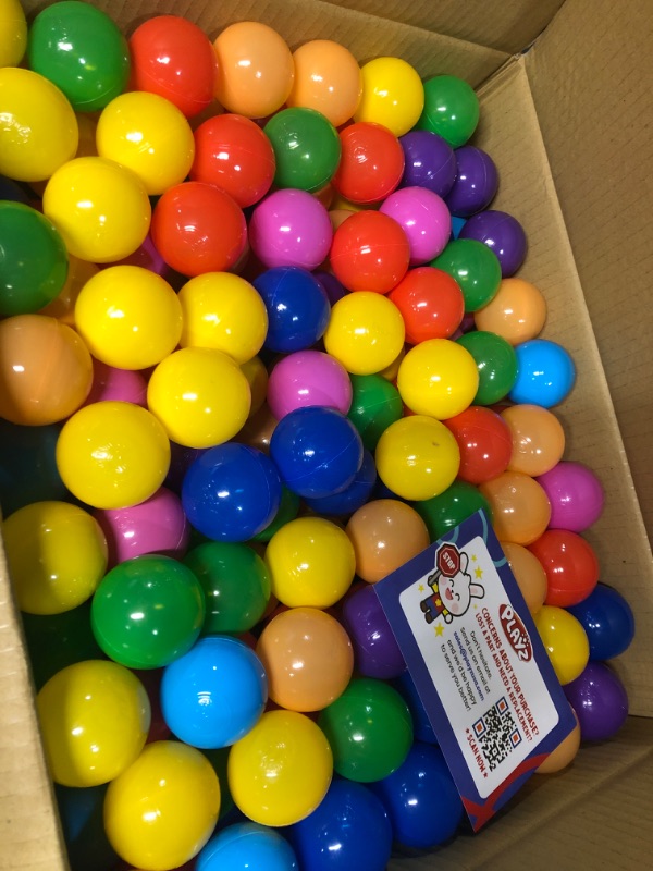 Photo 2 of **PLASTIC BALLS ONLY**  Playz Toddler Playhouse Jungle Gym Play Tent and 500 Ball Pit Balls Bundle