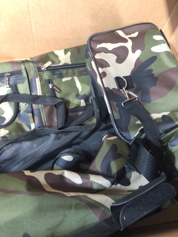 Photo 3 of **STOCK IMAGE IS A REFERENCE ONLY**   Rolling Duffel Bag, Camouflage, UNKNOWN DIMENSIONS 