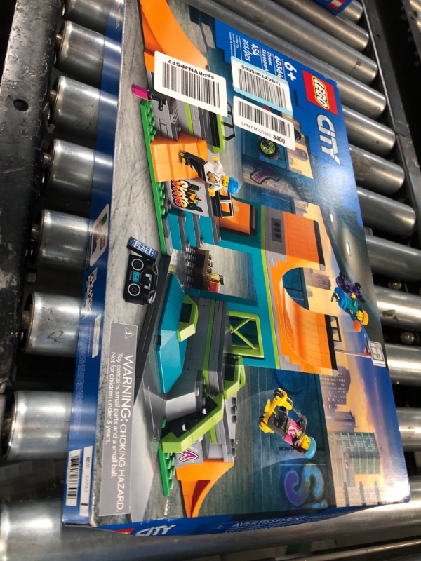 Photo 1 of **FACTORY SEALED**  LEGO City Street Skate Park 60364 Building Toy Set