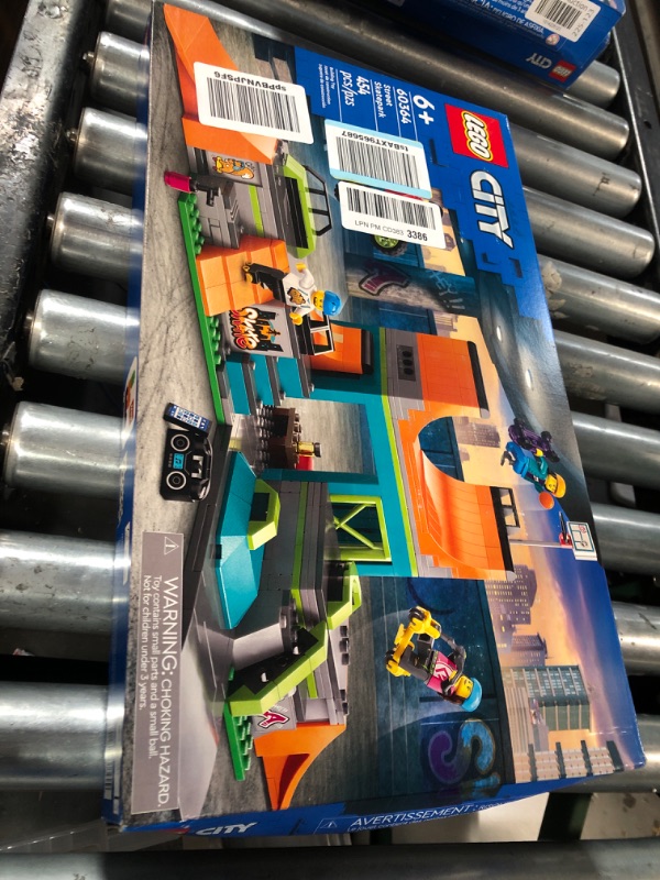 Photo 3 of **FACTORY SEALED**  LEGO City Street Skate Park 60364 Building Toy Set