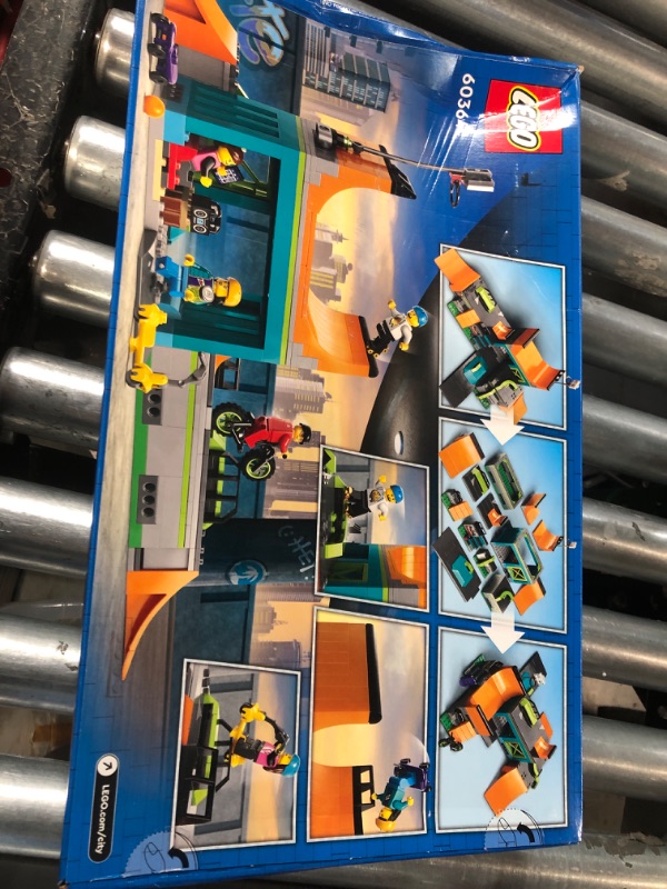 Photo 2 of **FACTORY SEALED**  LEGO City Street Skate Park 60364 Building Toy Set