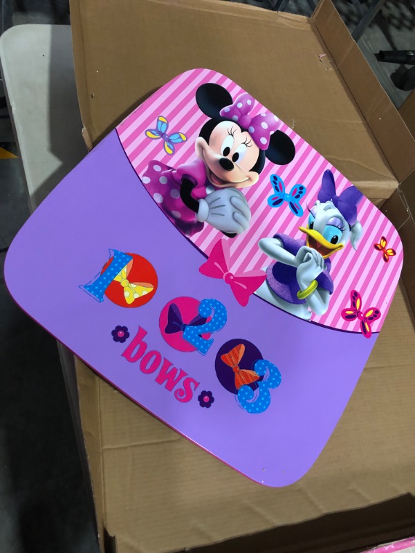 Photo 6 of ***MAJOR DAMAGE - LIKELY MISSING PARTS - SEE PICTURES***
Delta Children Table and Chair - Minnie Mouse