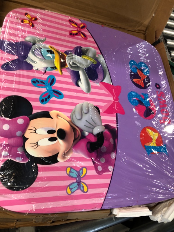 Photo 2 of ***MAJOR DAMAGE - LIKELY MISSING PARTS - SEE PICTURES***
Delta Children Table and Chair - Minnie Mouse