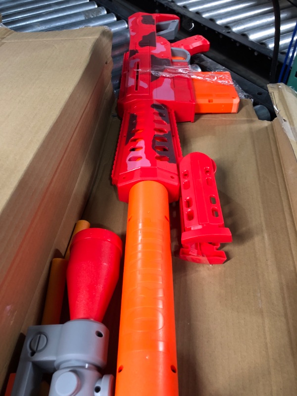 Photo 3 of **DOES NOT FUNCTION MISSING PIECE**
NERF Fortnite Heavy SR Blaster, 