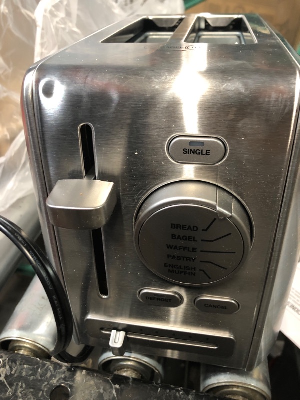 Photo 2 of * used * functional * 
Cuisinart CPT-620 2-Slice Custom Select Toaster, Stainless Steel 2 Slice Toaster