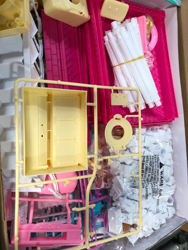 Photo 2 of ***USED - LIKELY MISSING PARTS***
Princess' DreamHouse for Girls, Doll House Playset, 4-Story 14 Rooms Playhouse