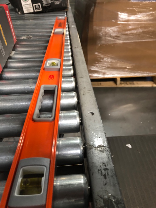 Photo 1 of Johnson Level & Tool 1234-7800 Heavy Duty Magnetic Aluminum Level, 78", Yellow, 1 Level