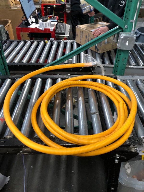 Photo 2 of * used * see images * 
Gas Flex 1/2" Tubing Pipe KIT 33ft with 2 MALE Fittings Gasflex