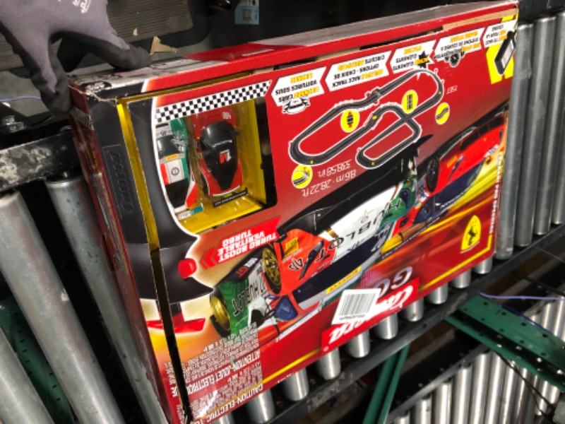 Photo 4 of Carrera GO!!! Electric Powered Slot Car Racing Kids Toy Race Track Set 1:43 Scale, Ferrari Pro Speeders