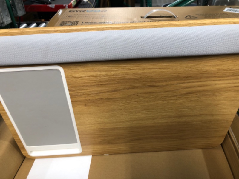 Photo 1 of LapGear Home Office Pro Lap Desk with Wrist Rest, Oakwood