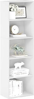 Photo 1 of * see clerk notes * 
Furinno Luder Bookcase / Book / Storage , 5-Tier, White
