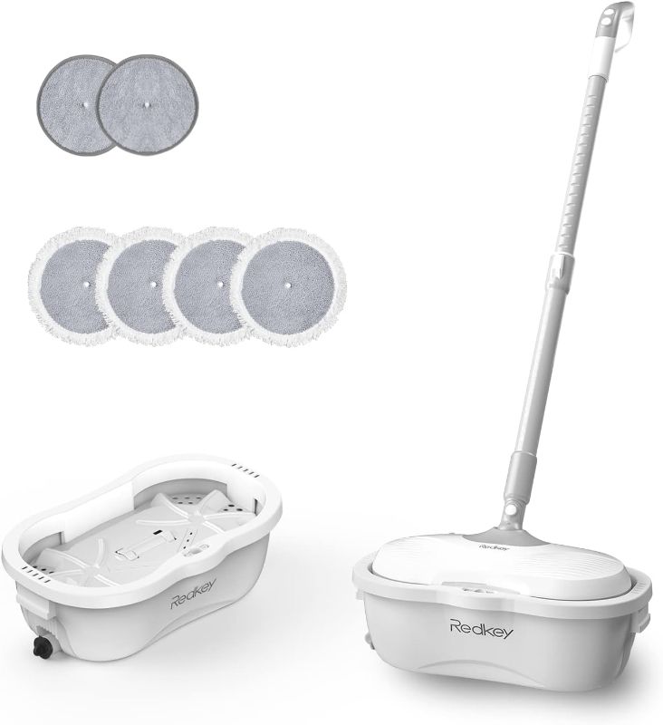 Photo 1 of **HAS BEEN USED** Redkey Electric Spin Mop with Bucket