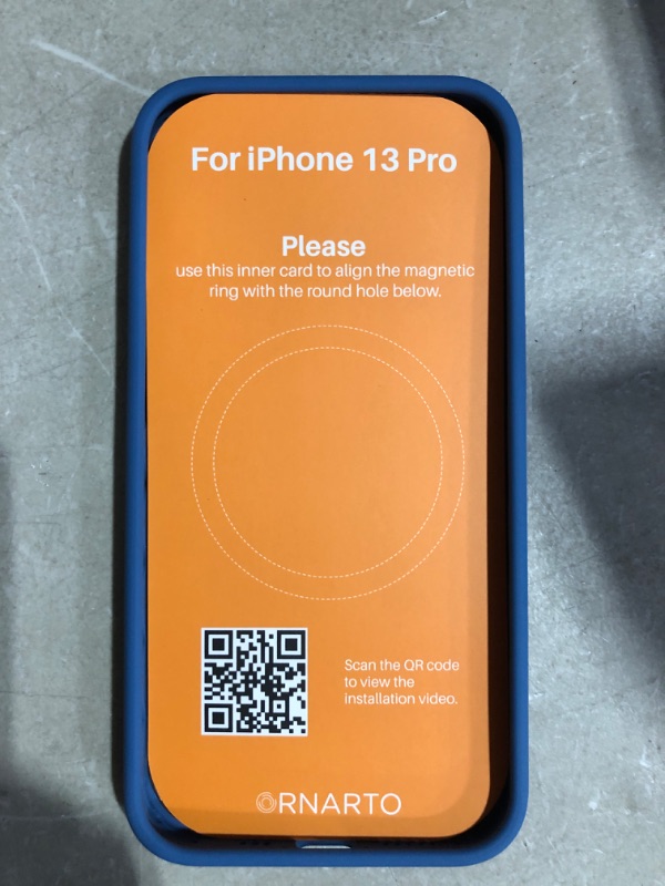 Photo 2 of * used * see all images * 
ORNARTO [5 in 1 for iPhone 13 pro Case Clear, with 2 Pack Screen Protector 