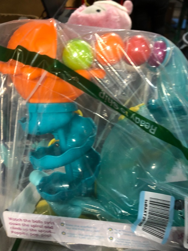 Photo 1 of B. toys- B. play- Musical Whale Ball Popper with Lights – Developmental Sensory and Fine Motor Development- Baby Toy 