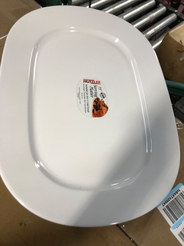 Photo 2 of 
Hutzler Serving Platter, 19.5 inches, White