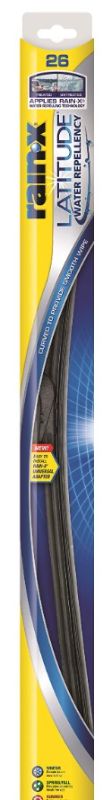 Photo 1 of Rain-X 810163 Latitude 2-In-1 Water Repellent Wiper Blade, 26" Windshield Wiper